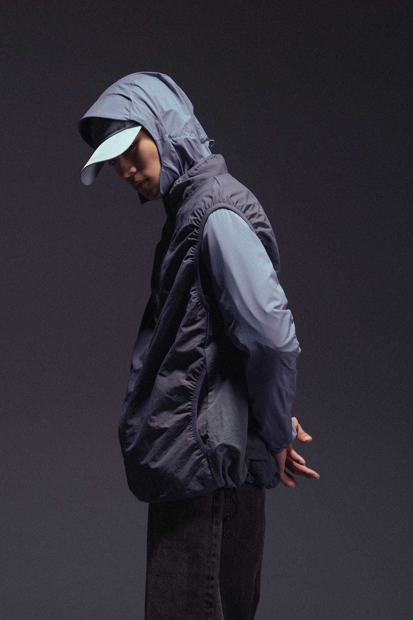 SCRIPT LOGO NYLON VEST