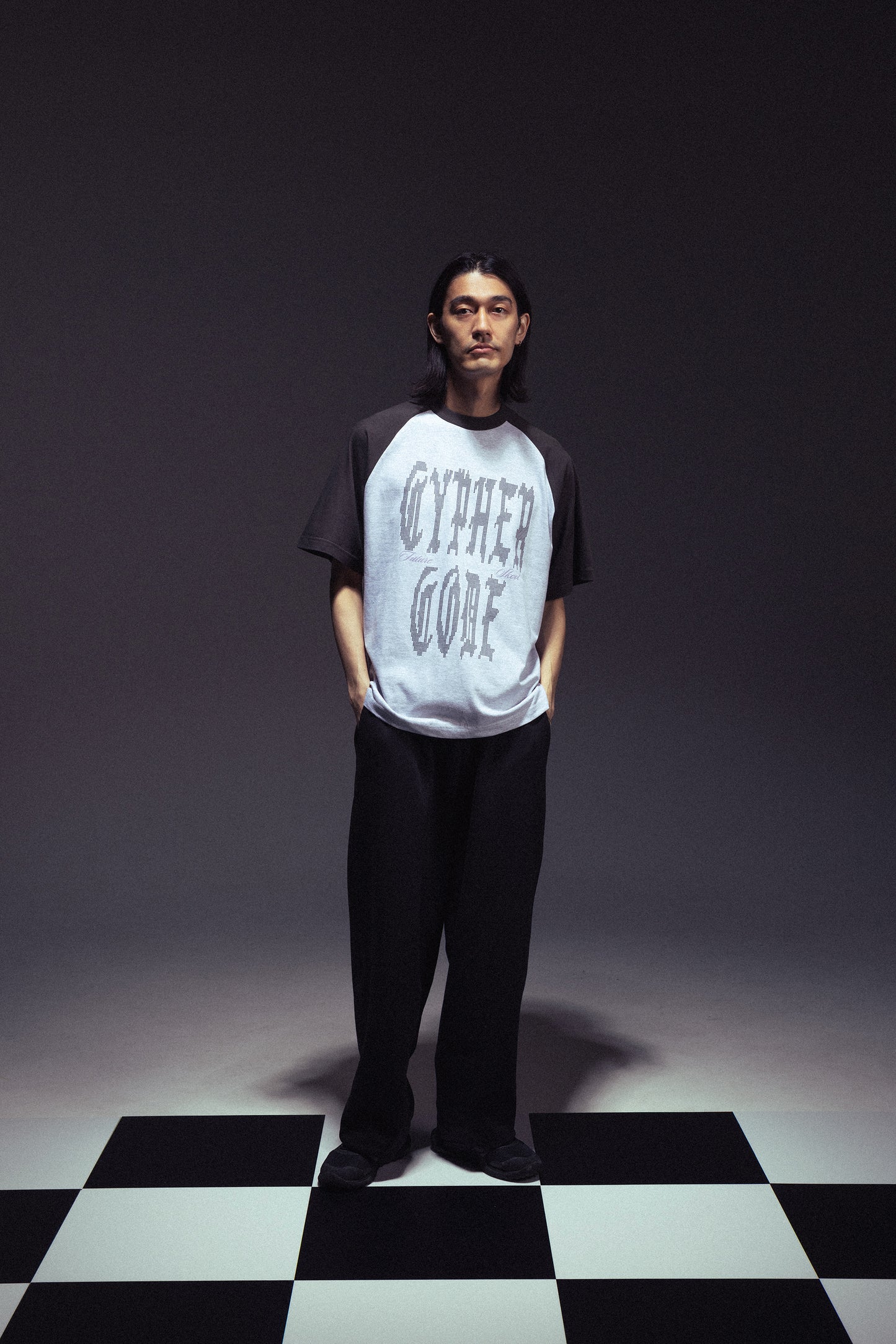 TILE LOGO RAGLAN TEE