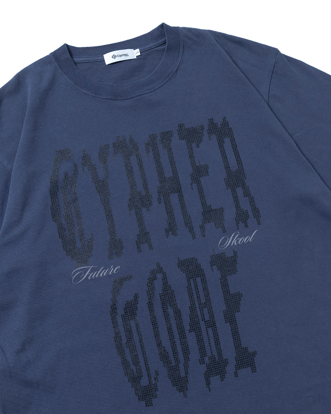 TILE LOGO PIGMENT DYED TEE