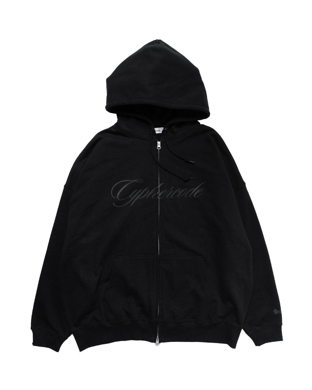 SCRIPT ZIP HOODIE