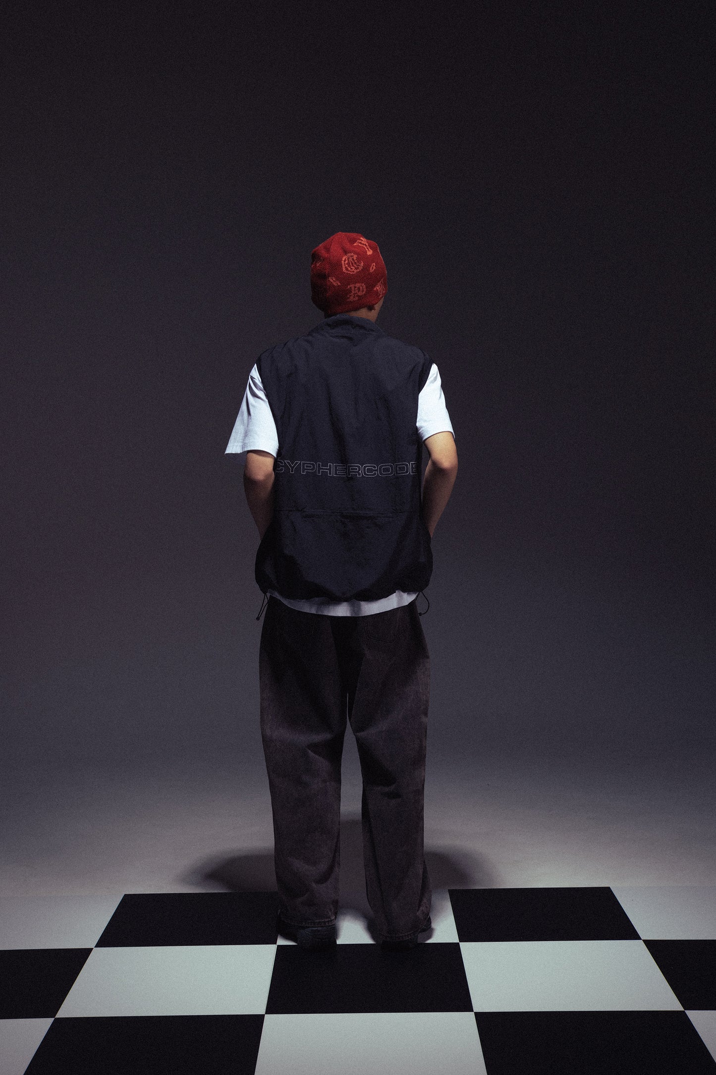 SCRIPT LOGO NYLON VEST