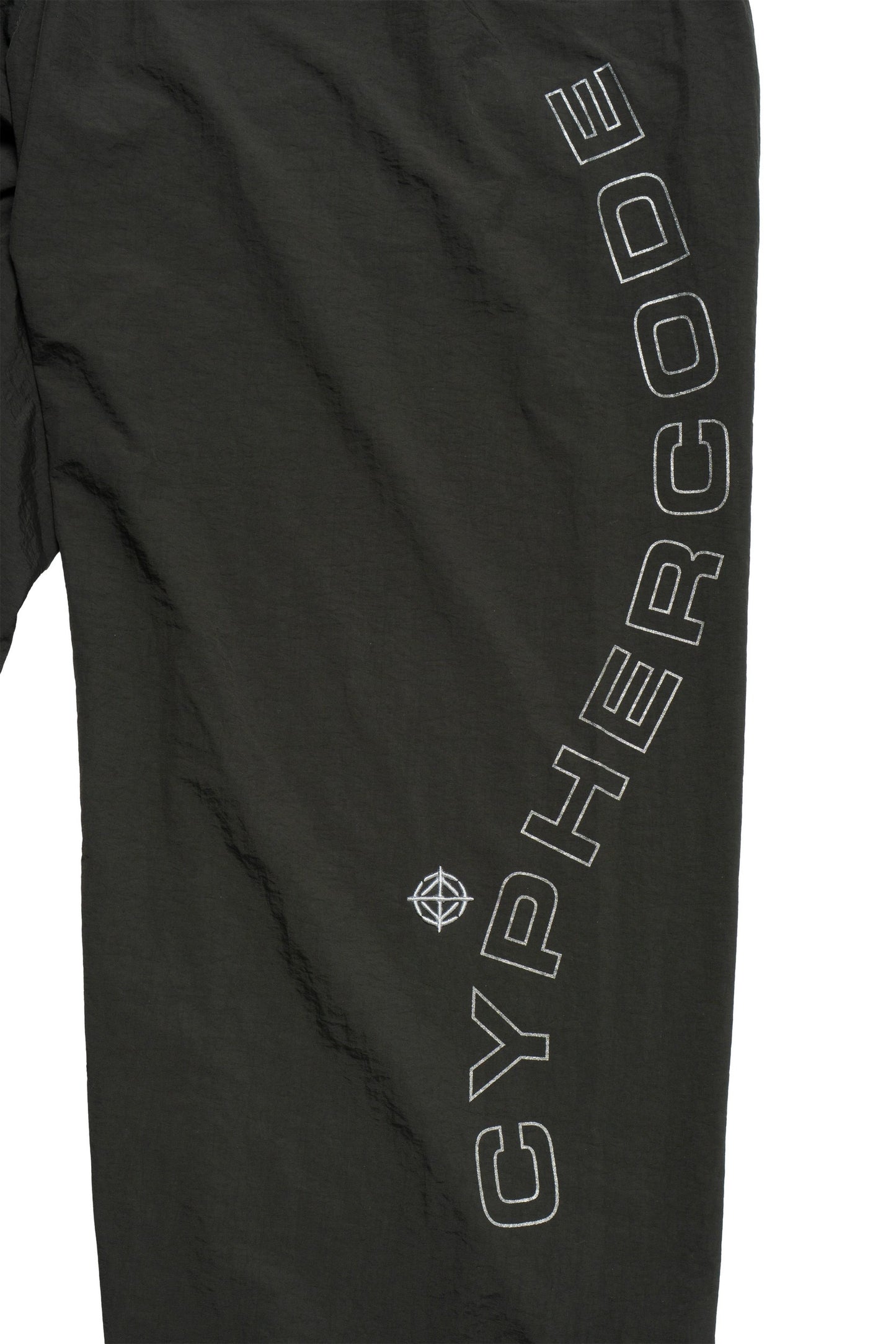 WAVEY GLITTER LOGO NYLON PANTS