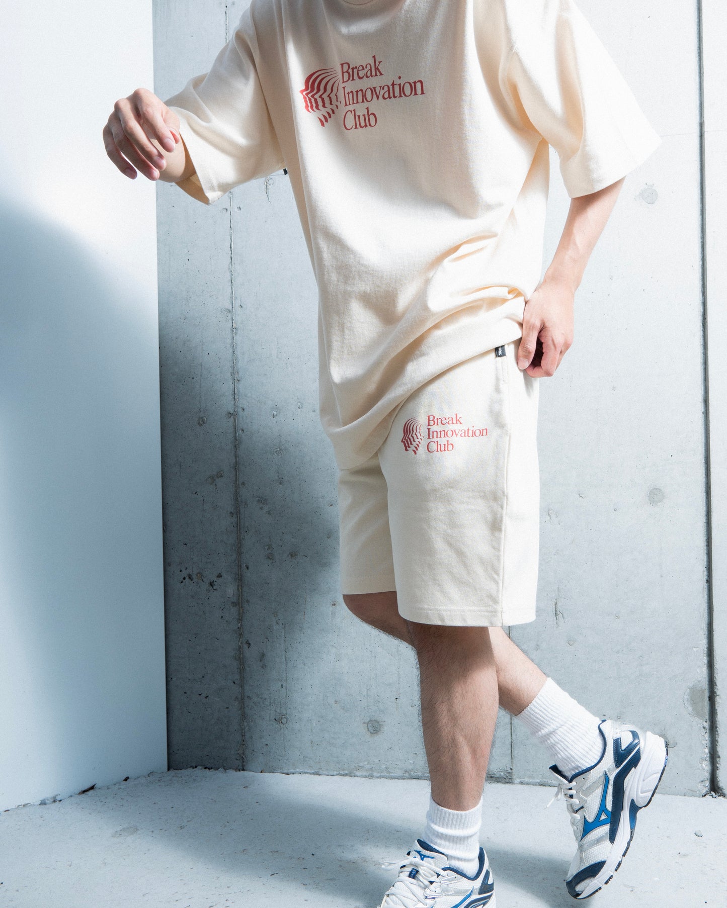 BREAK INNOVATION CLUB SWEAT SHORTS