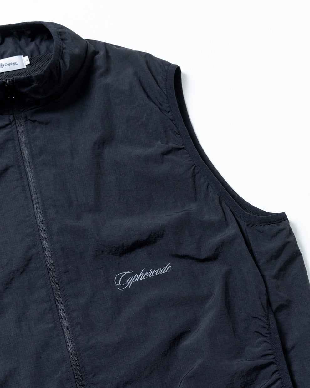 SCRIPT LOGO NYLON VEST – Cyphercode