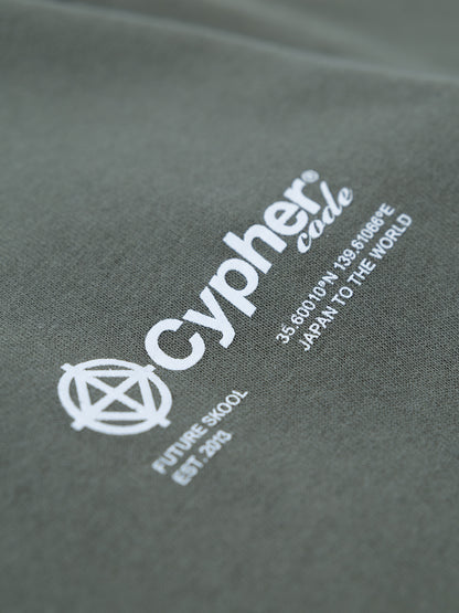 CYPHERCODE®️ BINDER NECK TEE