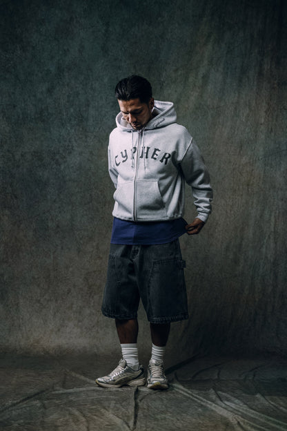 OLD E ZIP HOODIE
