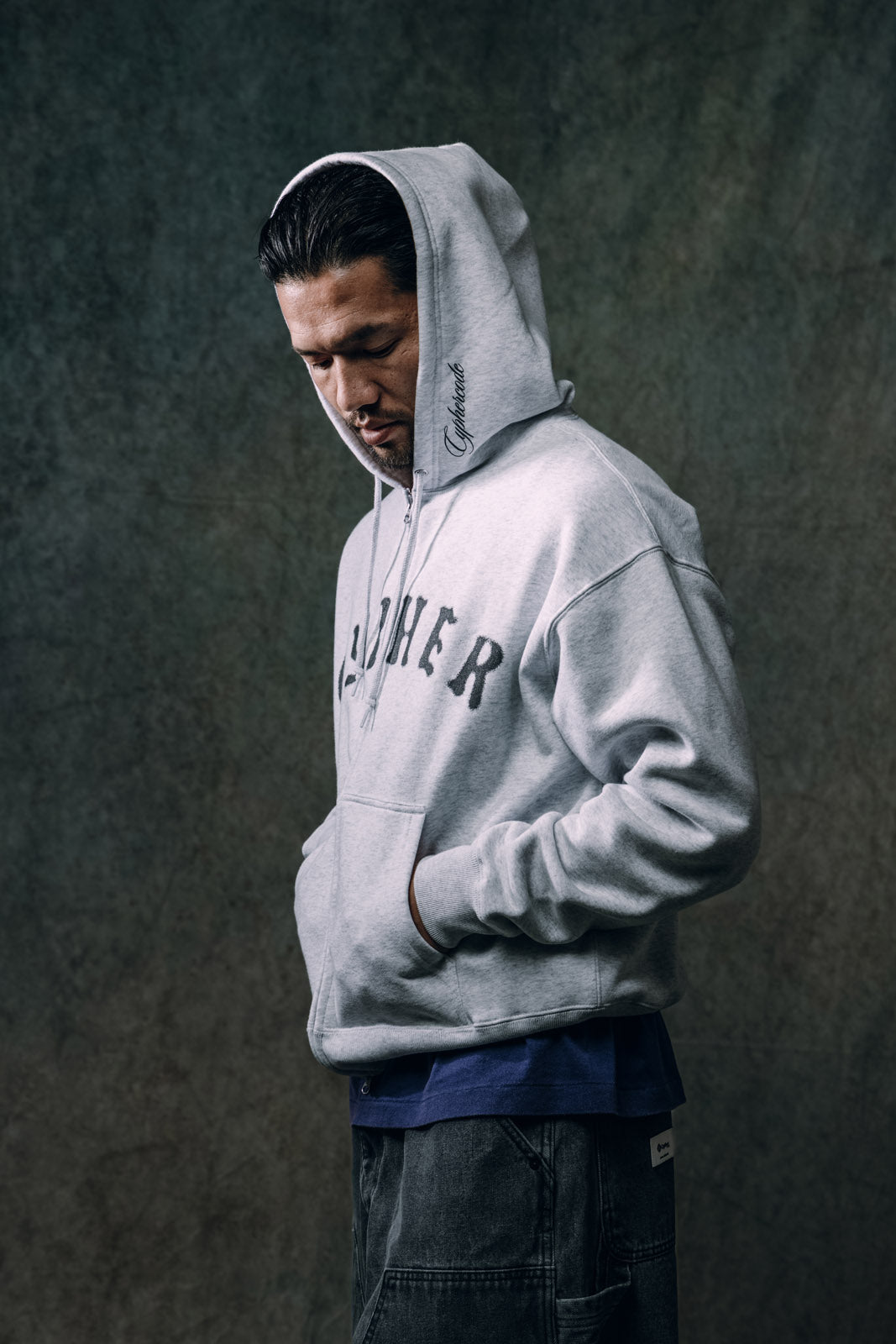 OLD E ZIP HOODIE