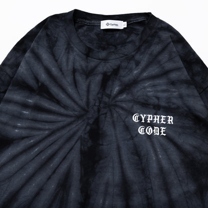 DEEPER LOGO TIEDYE L/S TEE