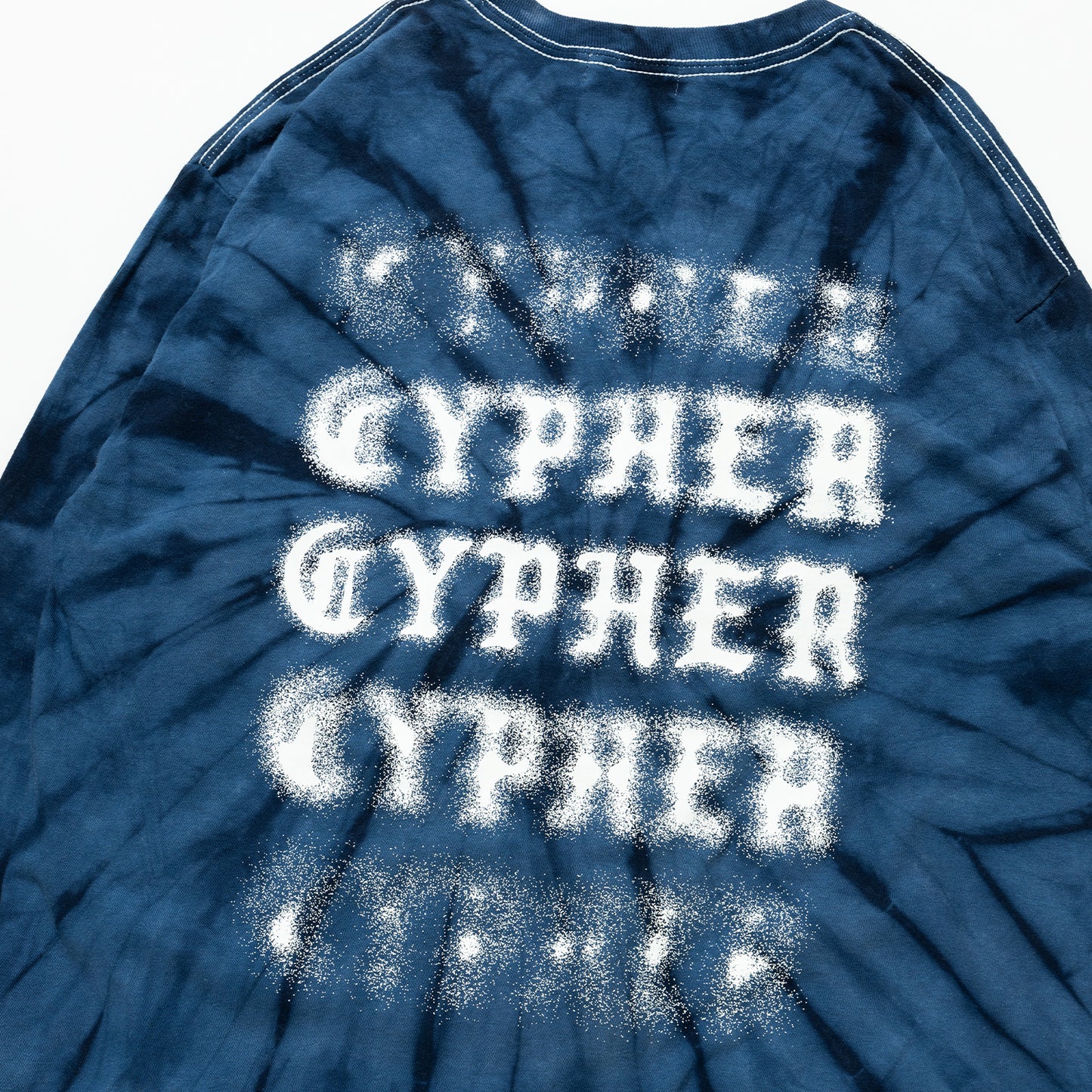 DEEPER LOGO TIEDYE L/S TEE