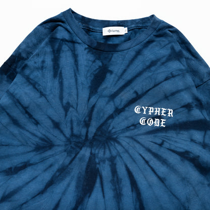 DEEPER LOGO TIEDYE L/S TEE