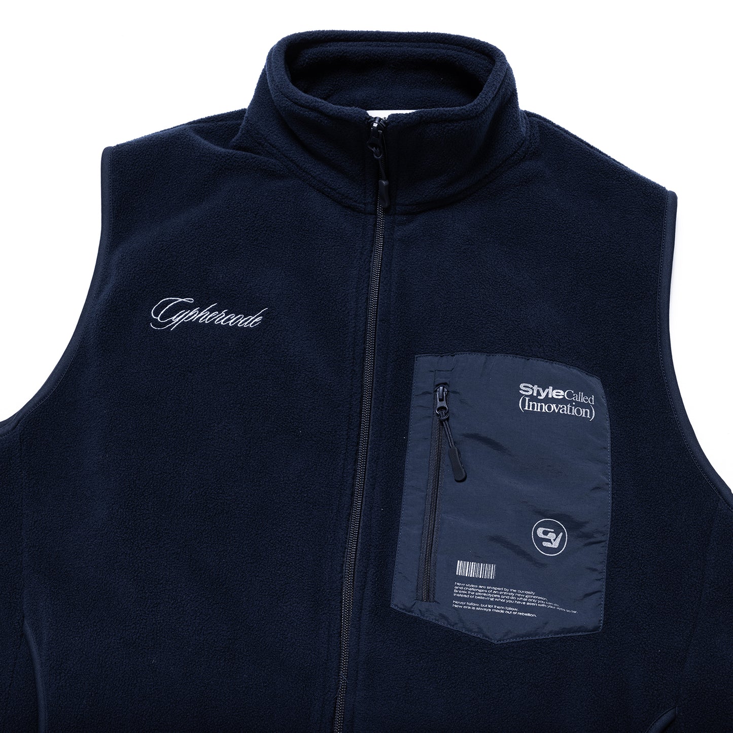 SCRIPT LOGO FLEECE VEST