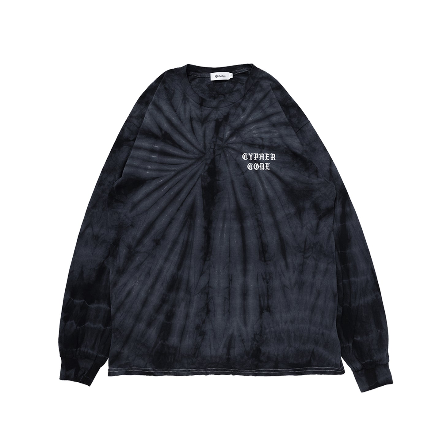 DEEPER LOGO TIEDYE L/S TEE