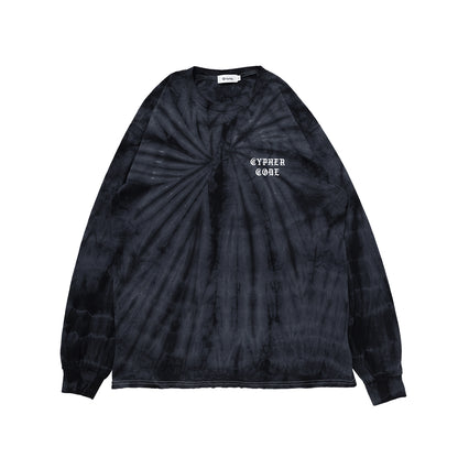 DEEPER LOGO TIEDYE L/S TEE