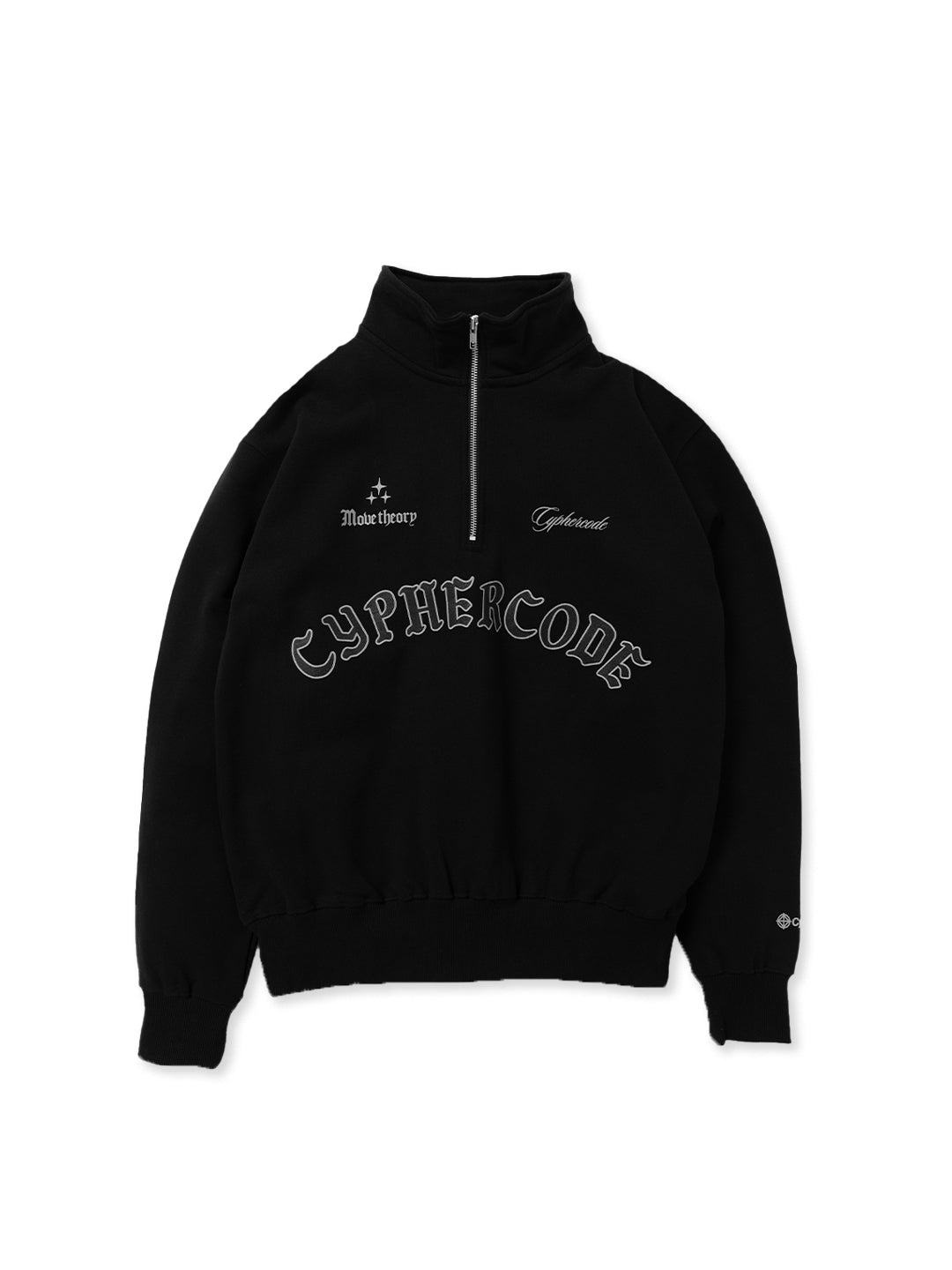 ARCH LOGO HALF ZIP SWEAT