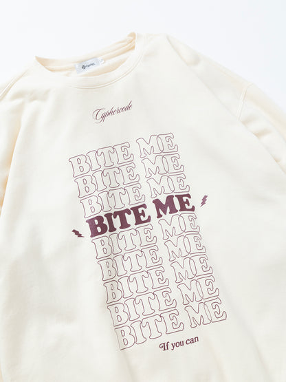 BITE ME CREWNECK SWEAT