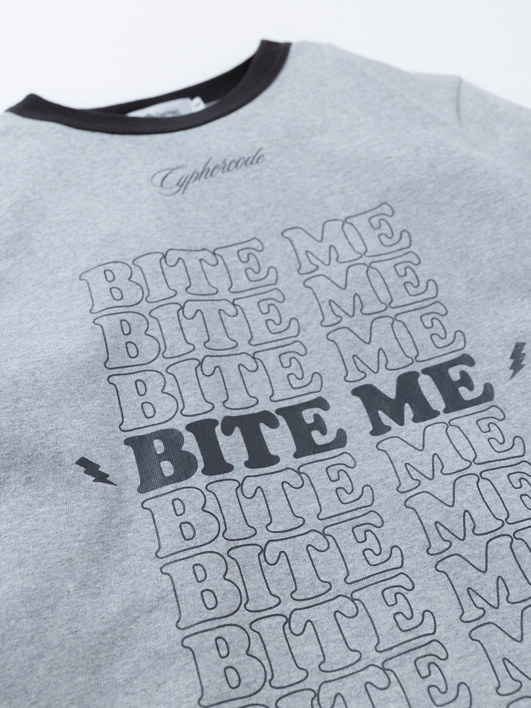 BITE ME RINGER TEE