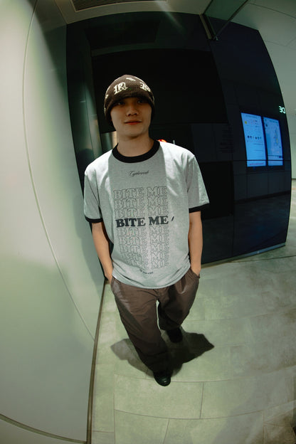 BITE ME RINGER TEE