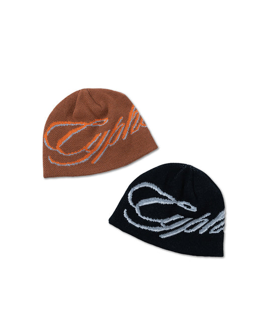 SCRIPT LOGO BEANIE