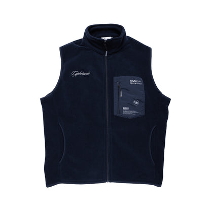 SCRIPT LOGO FLEECE VEST