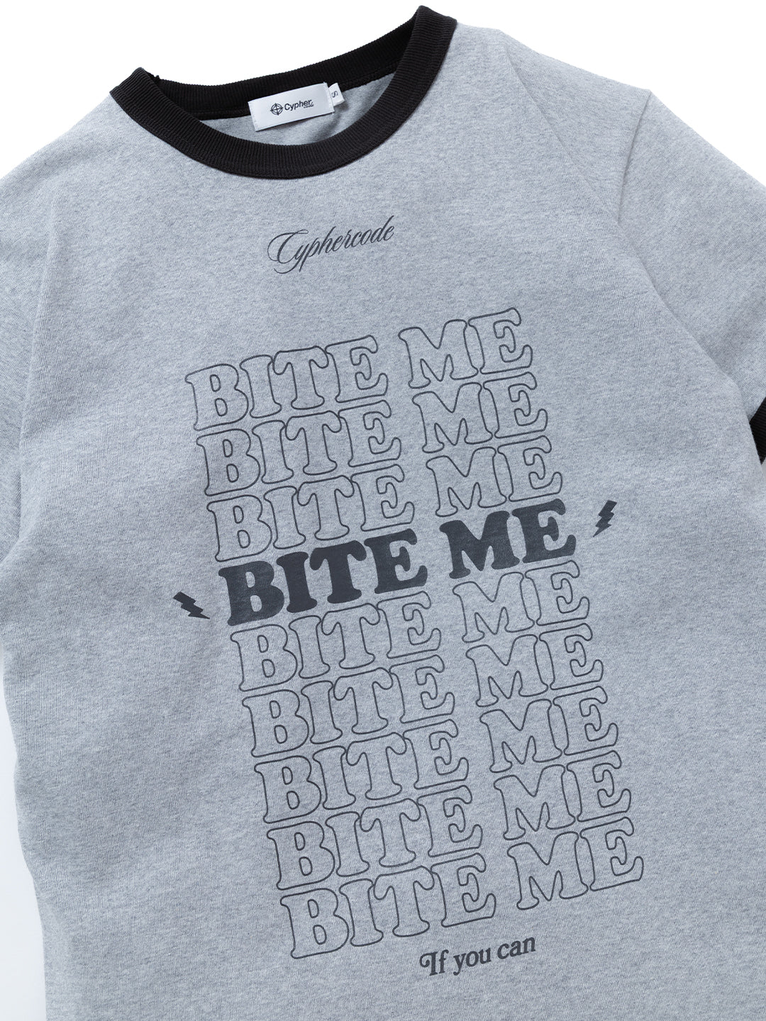 BITE ME RINGER TEE