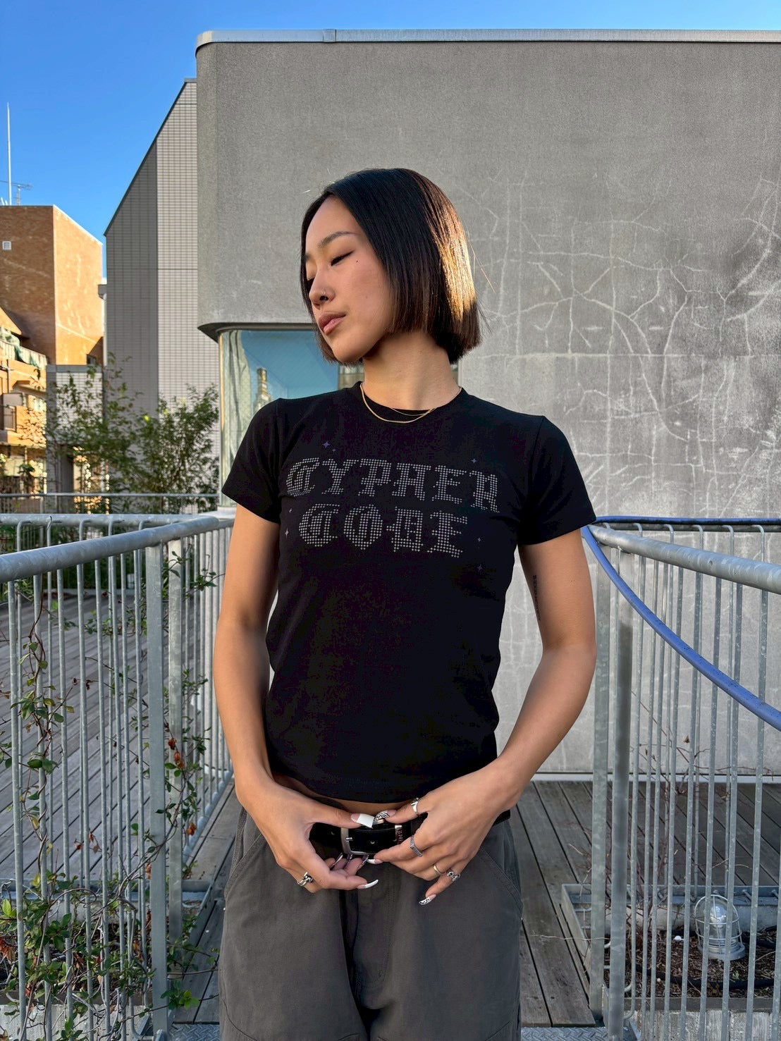 STAR LOGO LADIES TEE