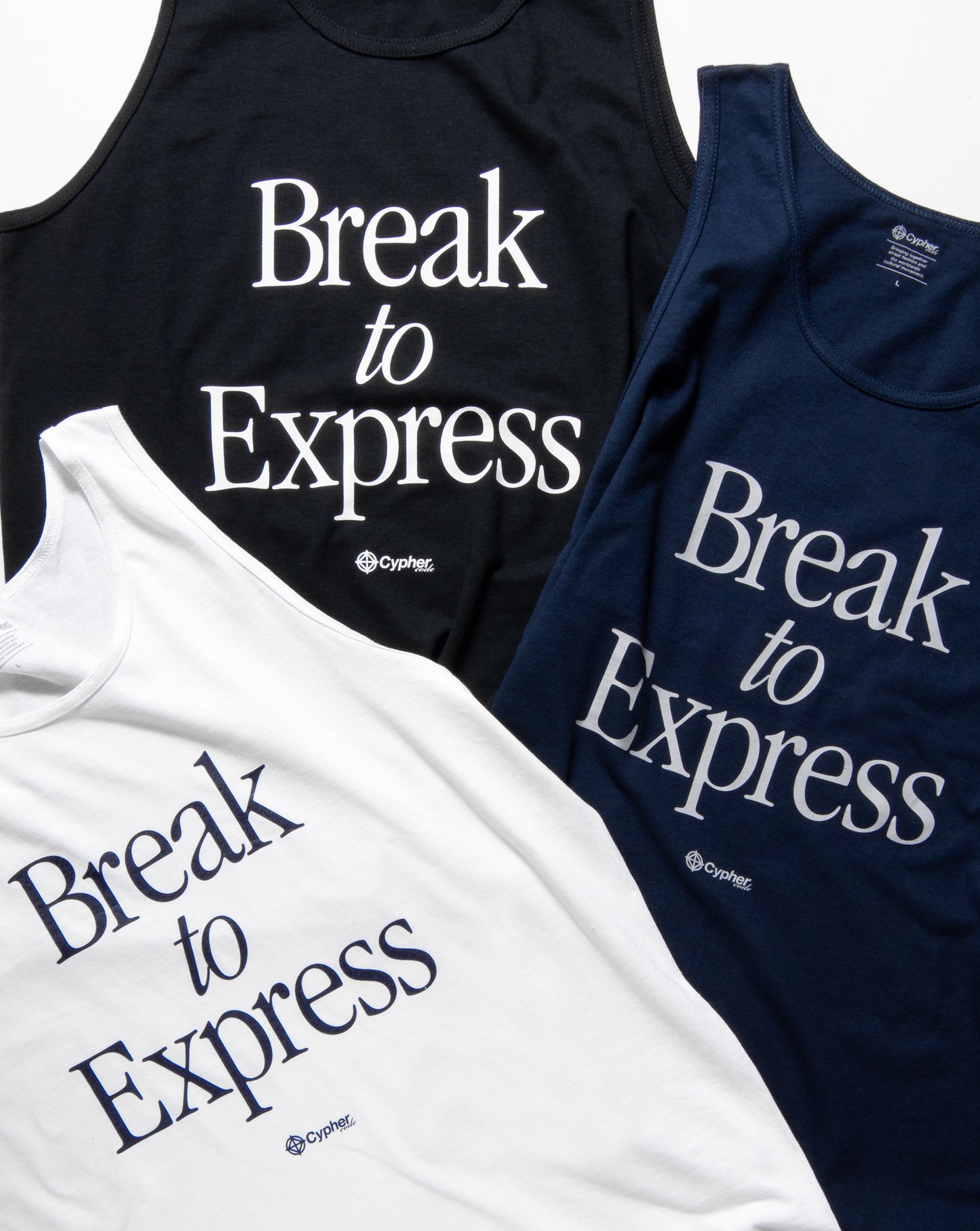 BREAK TO EXPRESS TANKTOP