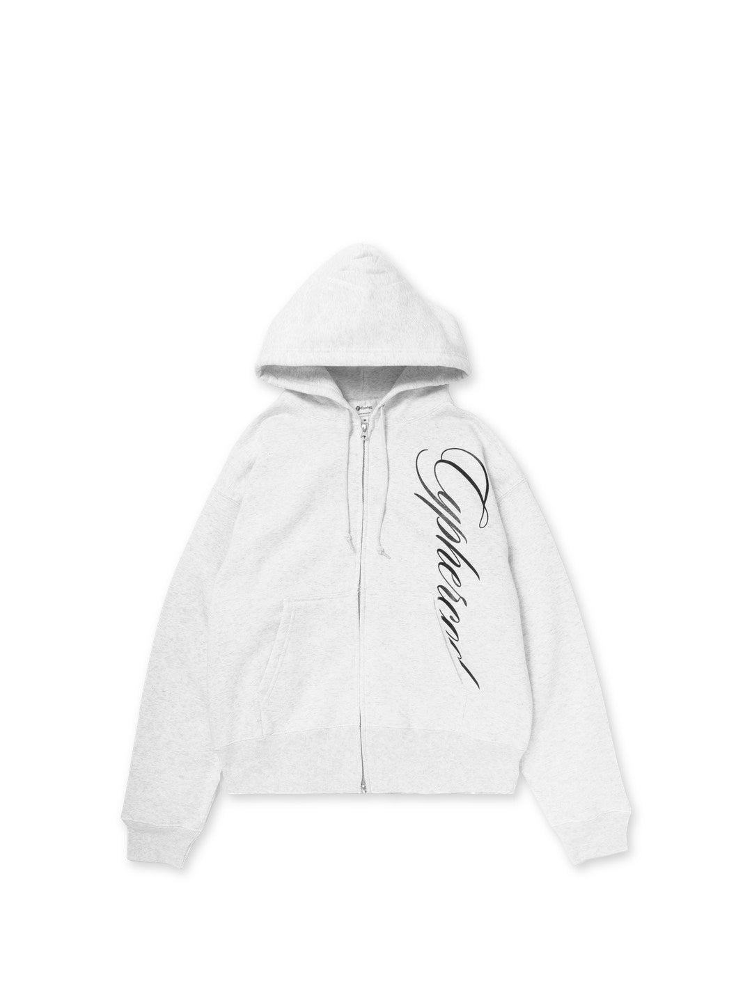 SCRIPT ZIP HOODIE