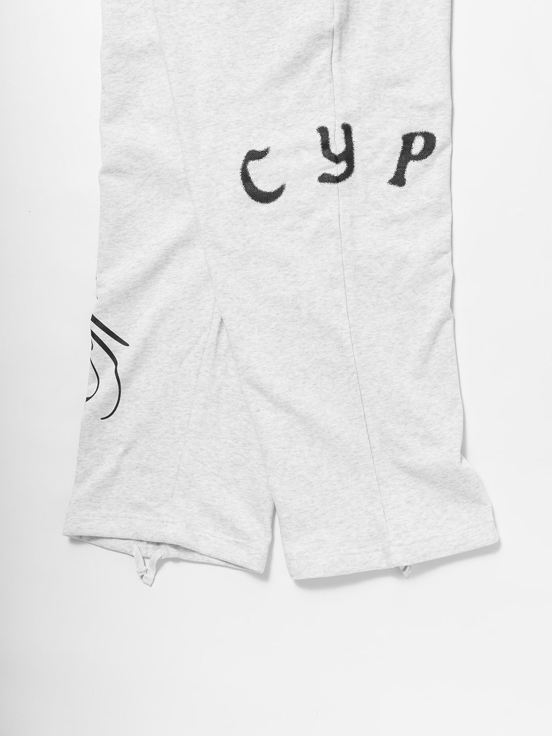 SCRIPT BAGGY SWEAT PANTS