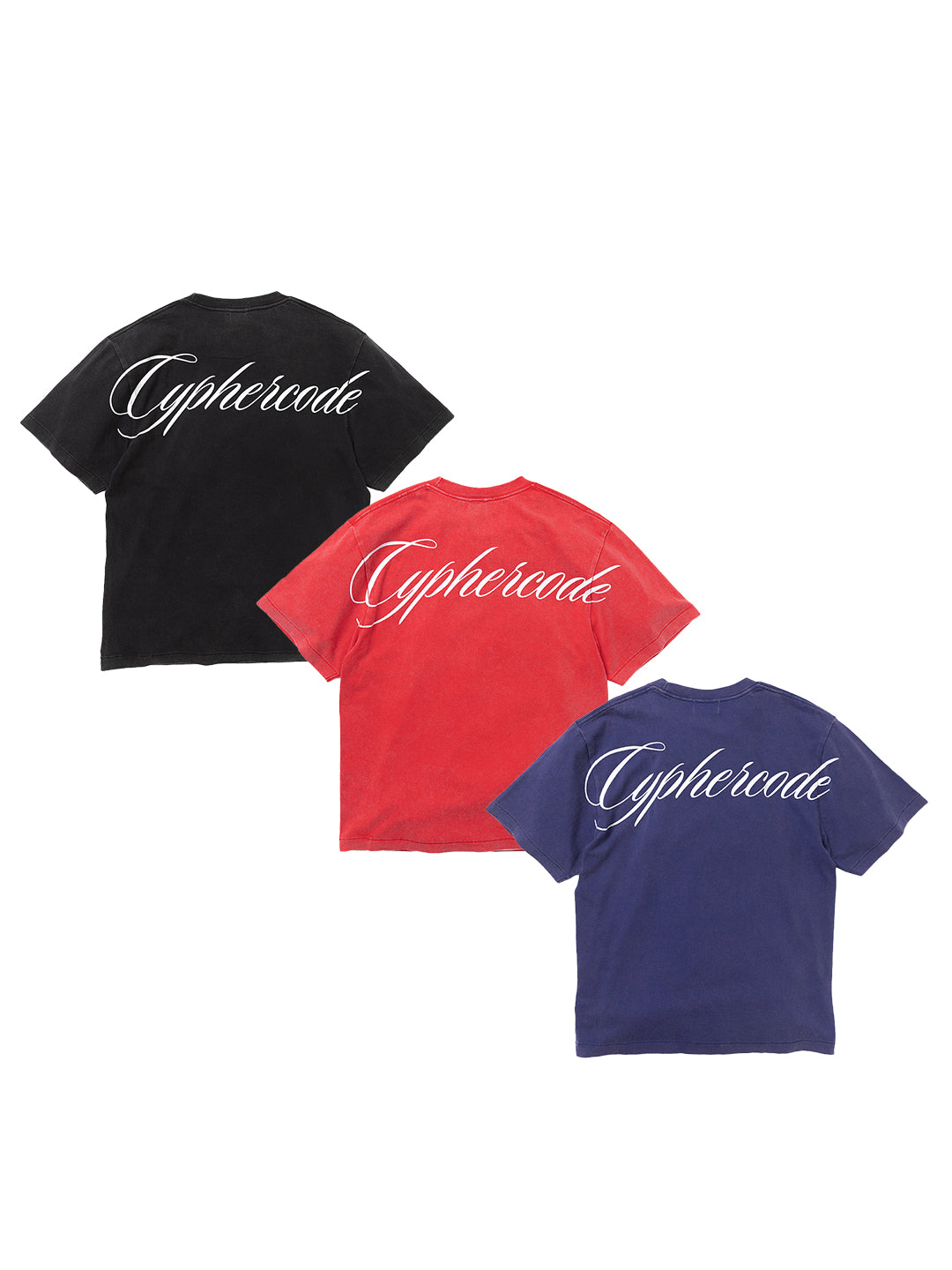 WIDE SCRIPT TEE