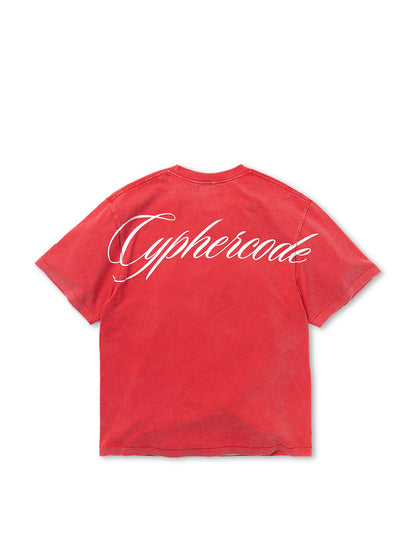WIDE SCRIPT TEE