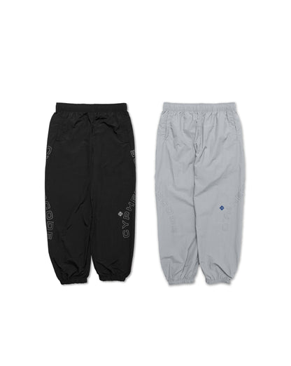 WAVEY GLITTER LOGO NYLON PANTS