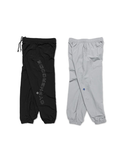 WAVEY GLITTER LOGO NYLON PANTS