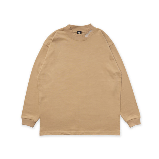 MOCKNECK HEAVY WEIGHT L/S TEE