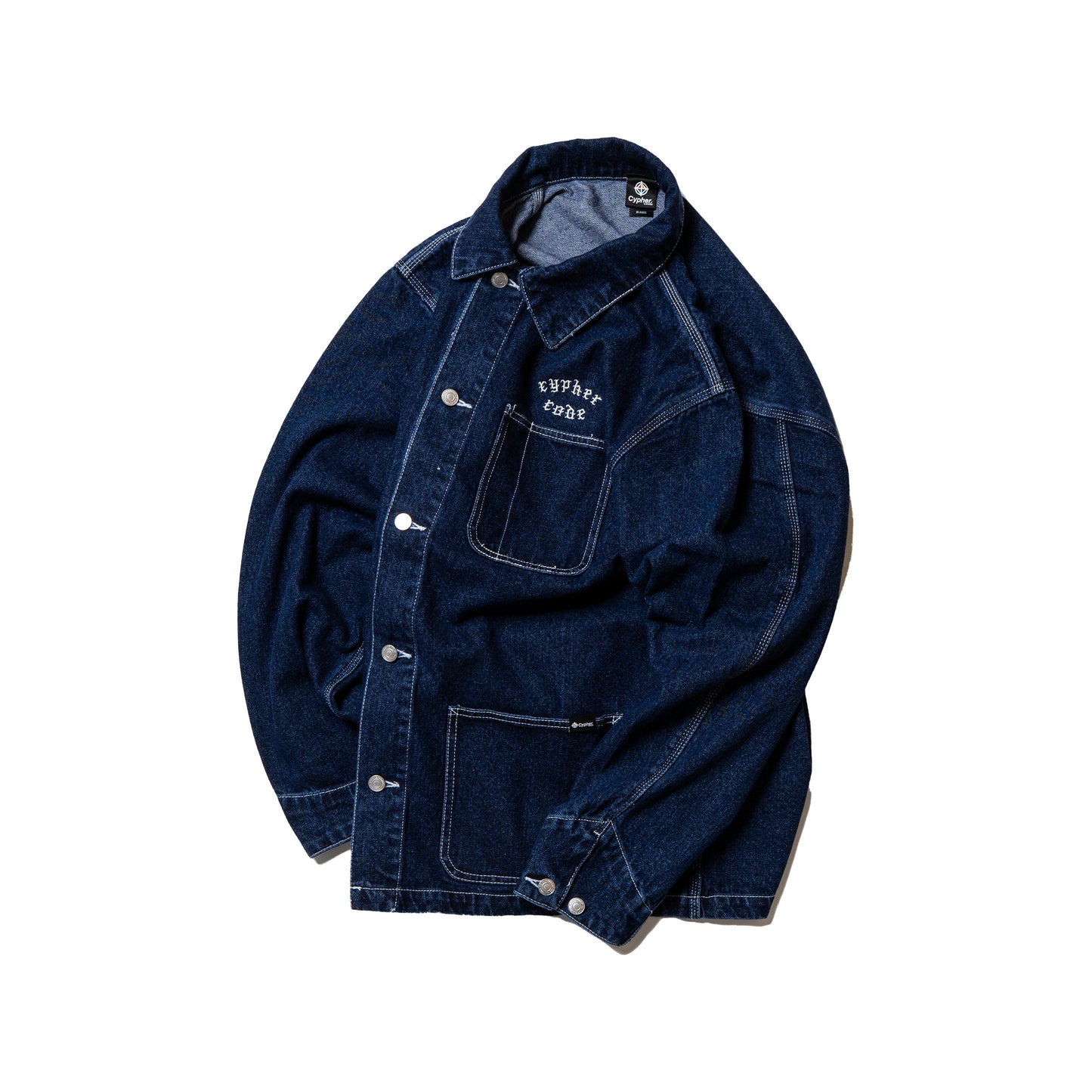 DENIM COVERALL JACKET