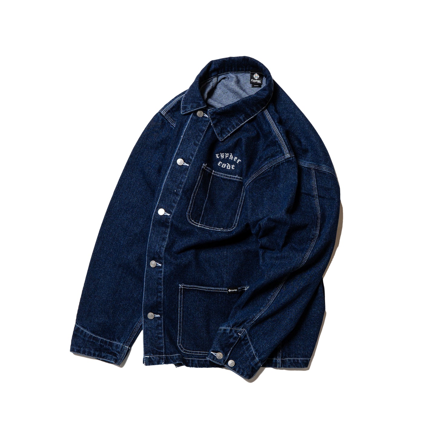 DENIM COVERALL JACKET