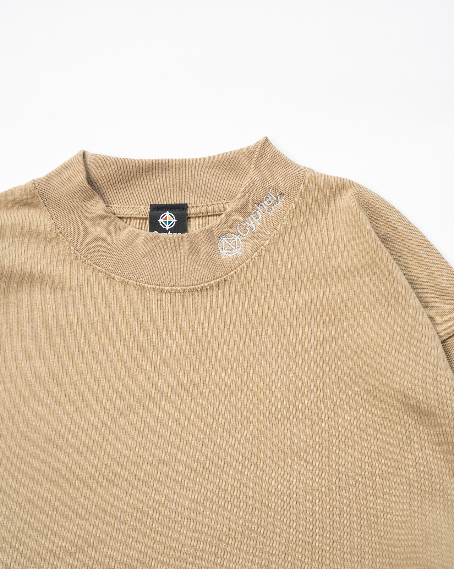 MOCKNECK HEAVY WEIGHT L/S TEE