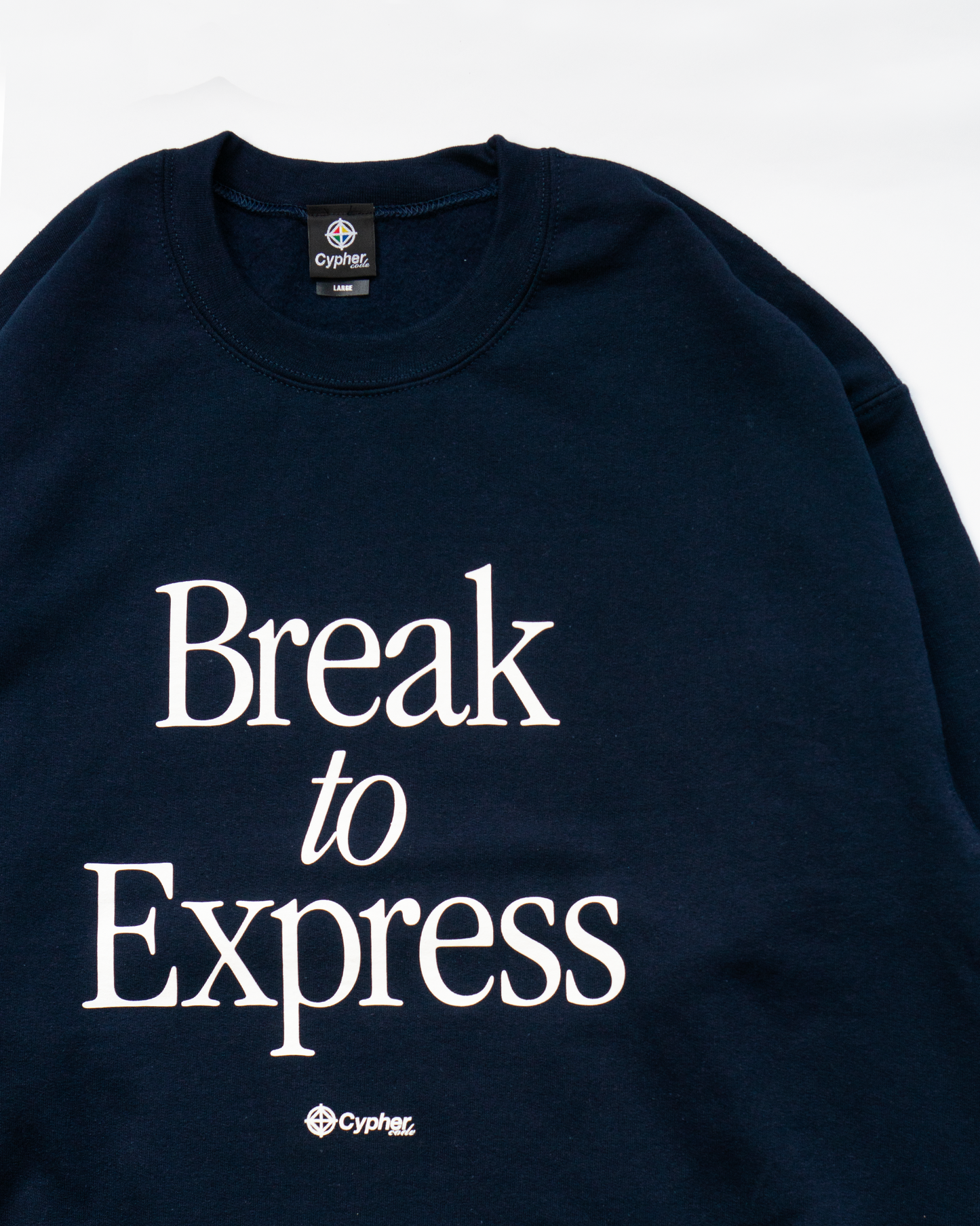 BREAK TO EXPRESS CREWNECK SWEAT