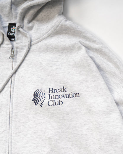 BREAK INNOVATION CLUB ZIP HOODIE