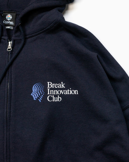 BREAK INNOVATION CLUB ZIP HOODIE